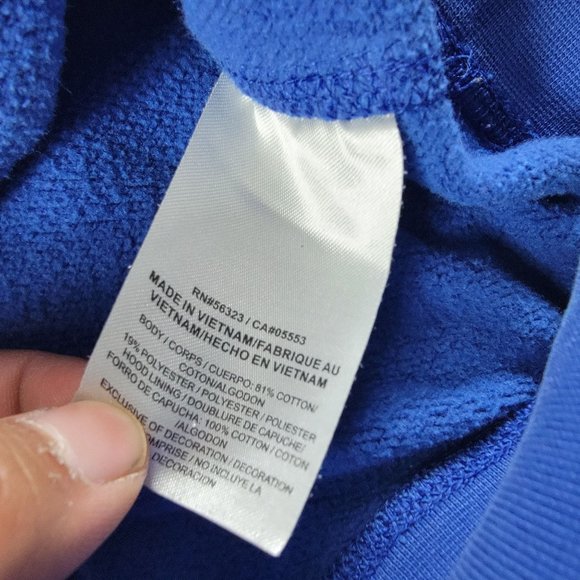 Nike Los Angeles Dodgers Adults Medium Blue Pullover Hoodie Sweater Baseball - Picture 5 of 12